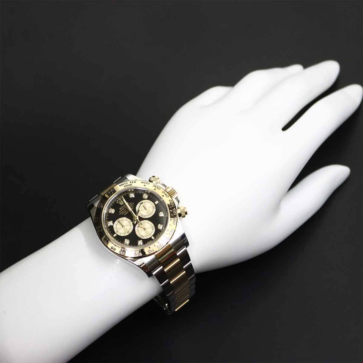 Daytona 126503G Serial Random 8P Diamond 750 Yellow Gold