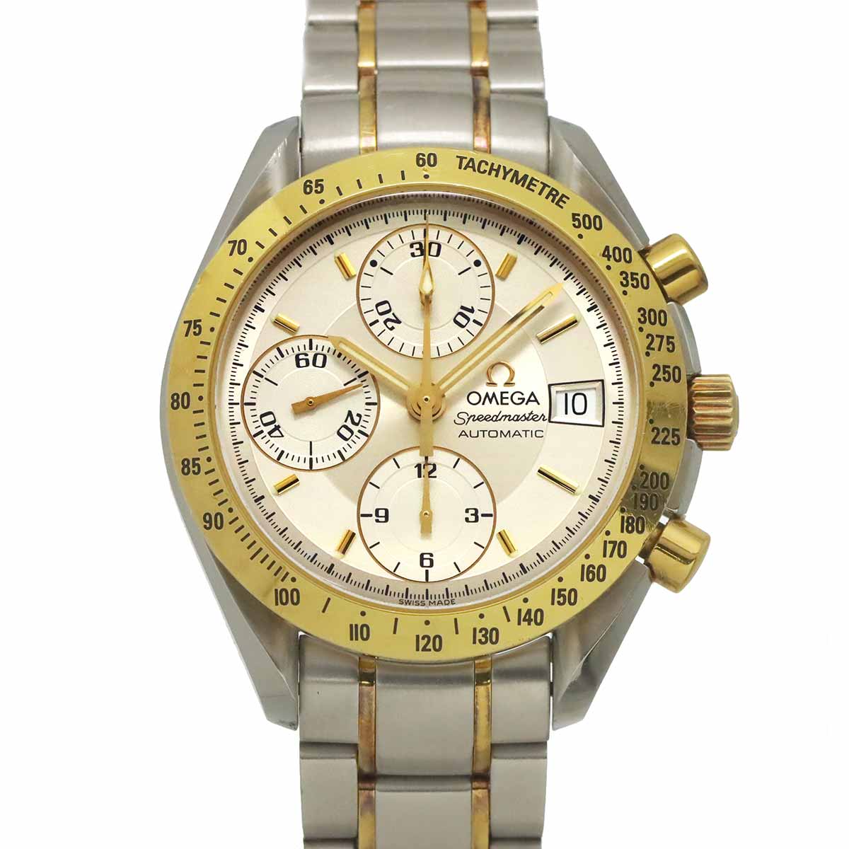 Speedmaster Date 3313.30 Yellow Gold Chronograph Automatic