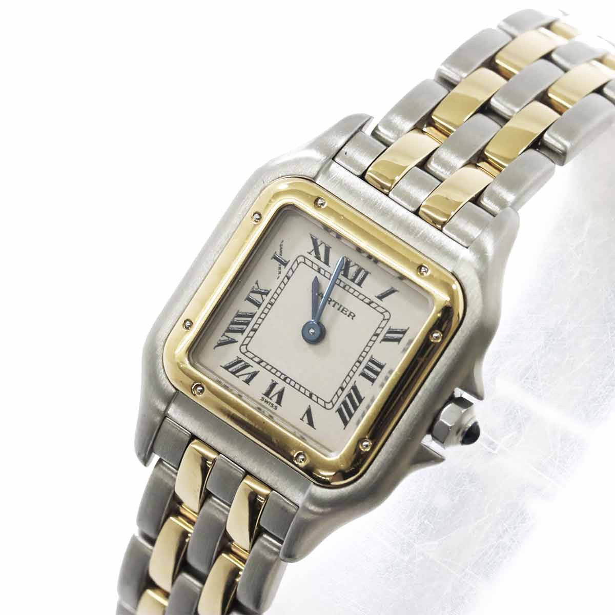 Panthere Two Row SM W25029B6 Quartz Cream Dial YG