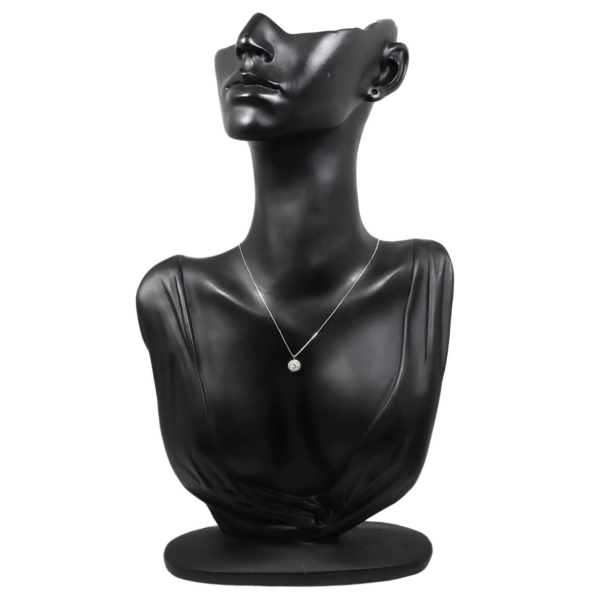 Diamond 0.275ct/0.12ct Necklace Pt Platinum