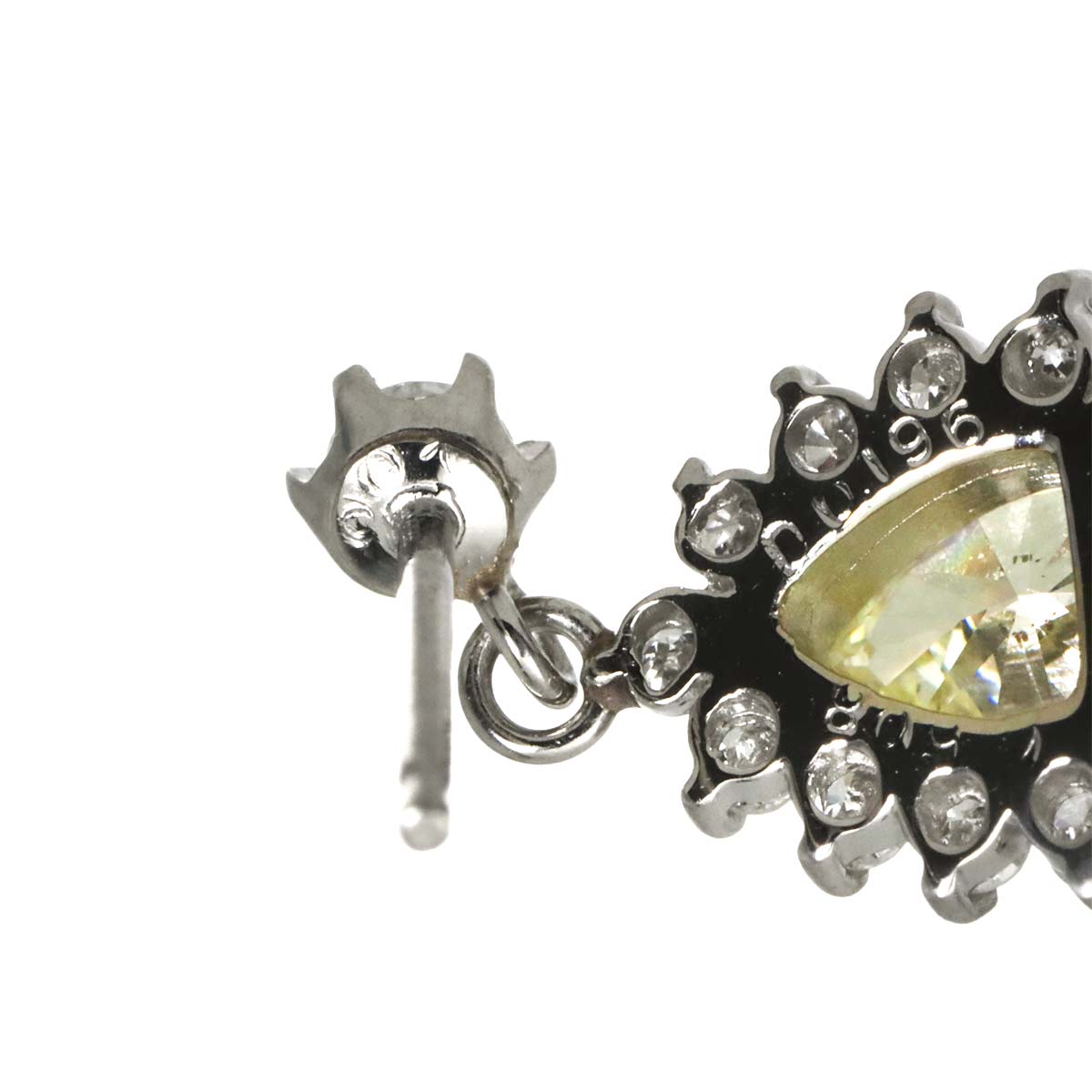 Diamond 0.508ct/0.508ct 0.196ct/0.198ct Earrings Pierced Pt Platinum