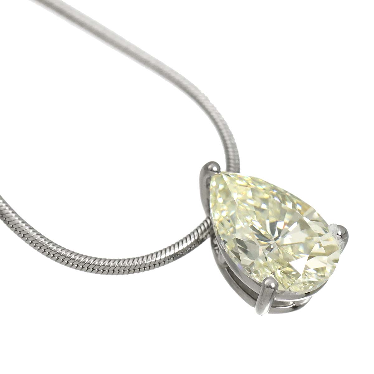 Diamond 2.003ct L/VS2 Necklace Pt