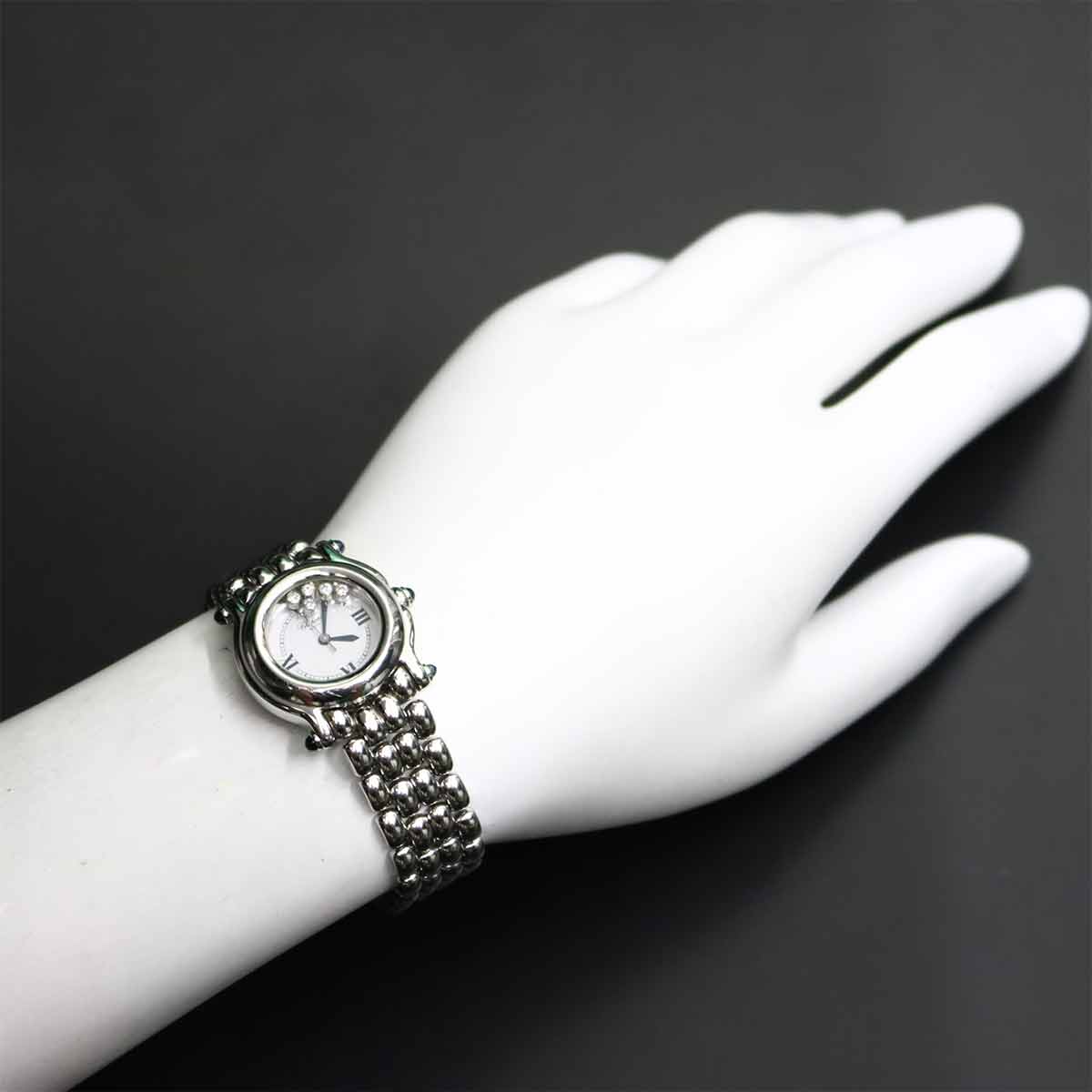 Happy Sport 27/8250-23 5P Diamond White Dial Ladies Watch