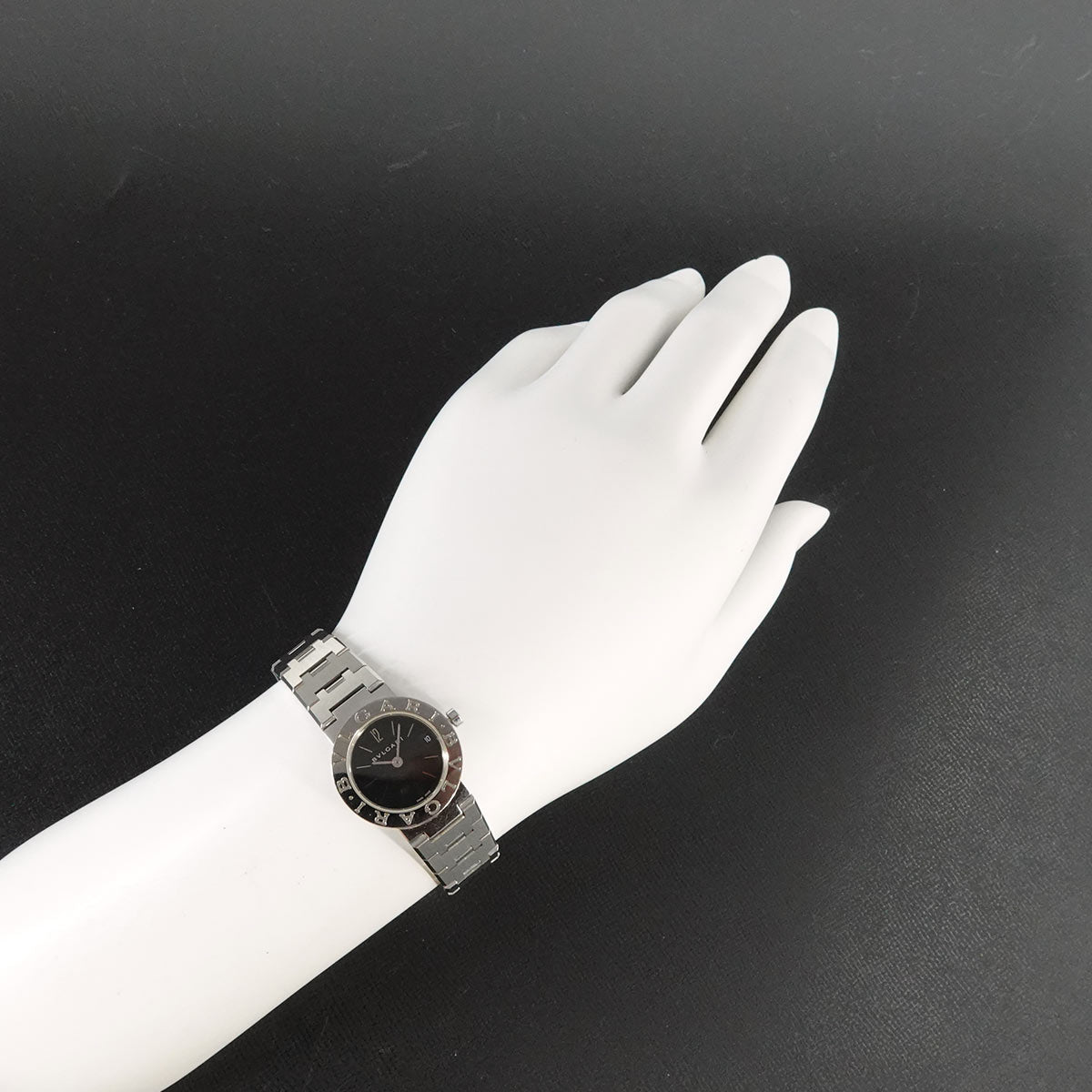 BVLGARIBVLGARI BB23SS Quartz Black Dial Ladies Watch