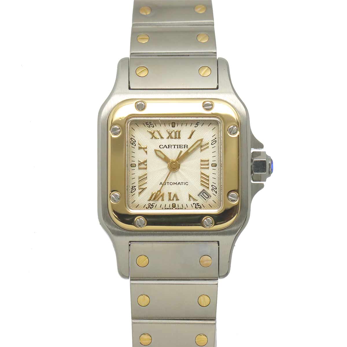 Santos Galbee SM W20045C4 Silver Dial Automatic Ladies