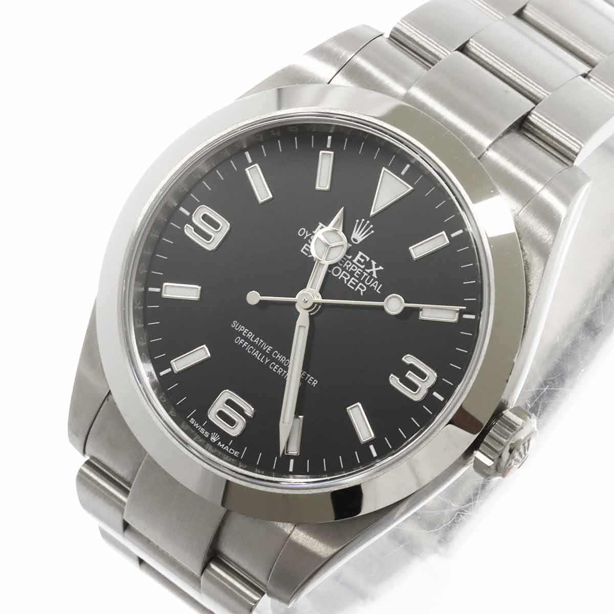 Explorer 1 40 224270 Serial Random Automatic Black Dial Mens