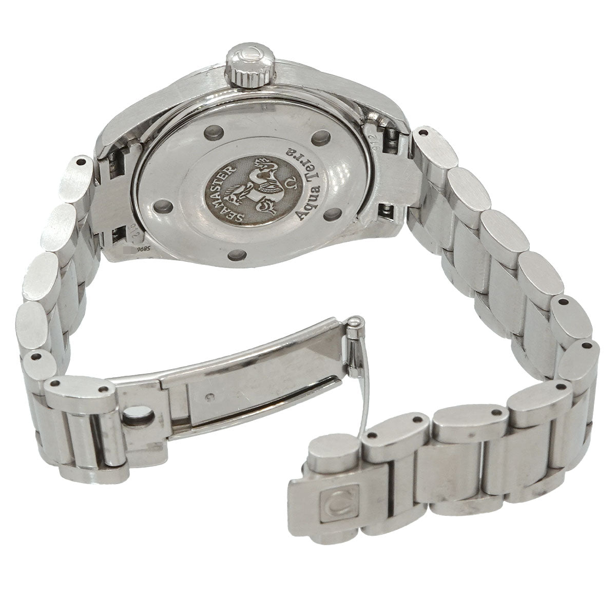 Seamaster Aqua Terra 2577.70 Date White Shell Dial Ladies