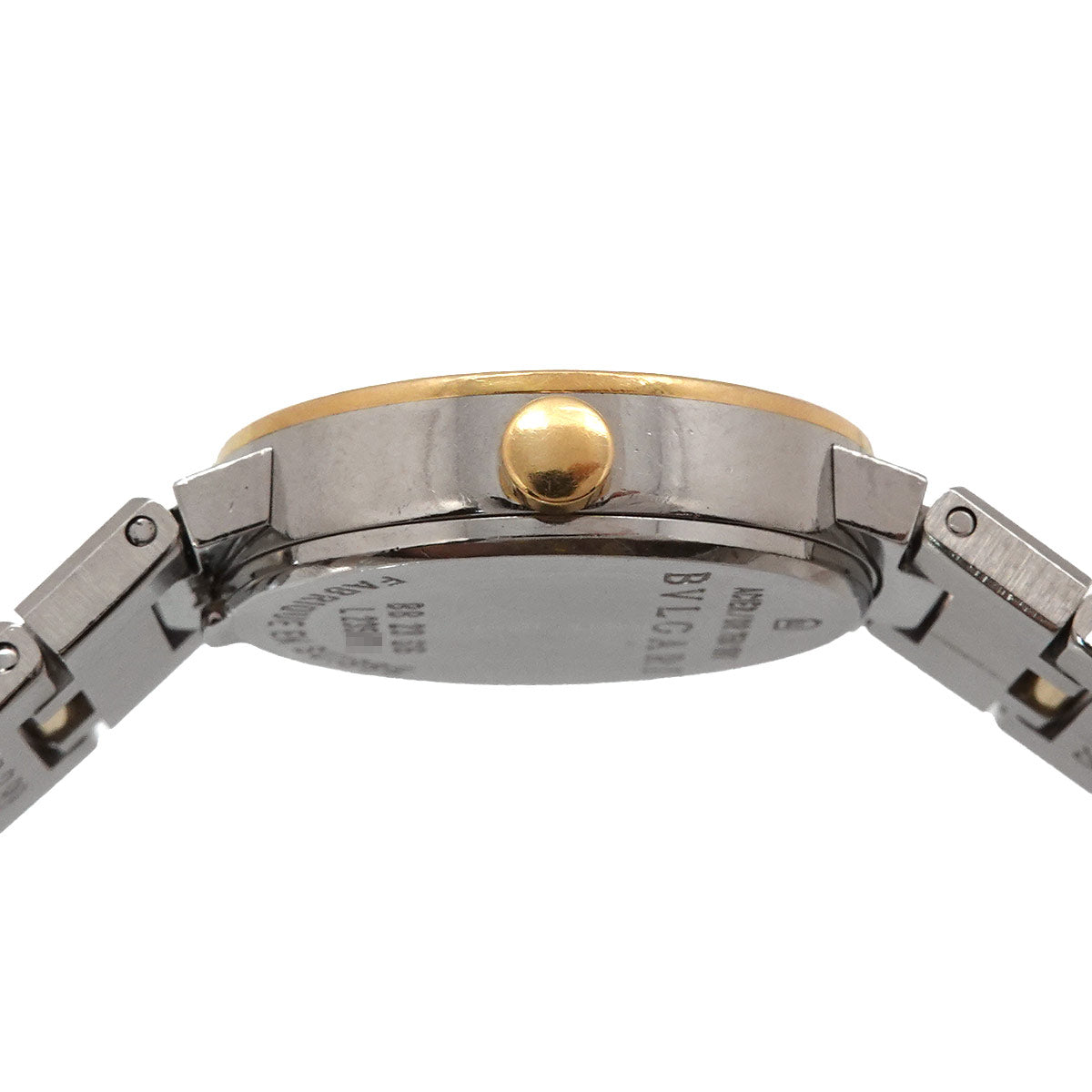 BVLGARIBVLGARI Two Tones BB23SG YG Black Dial Ladies