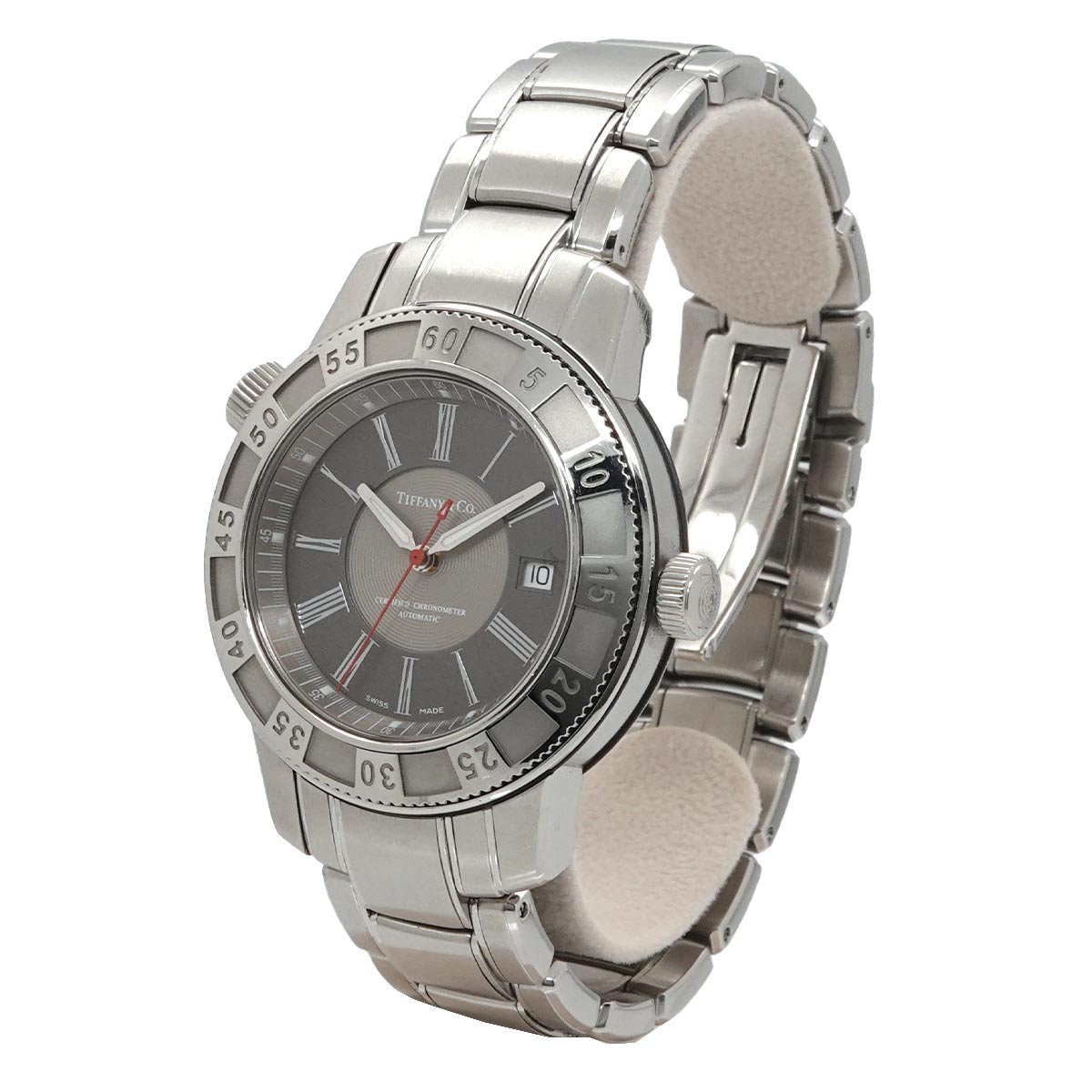 Mark T-57 Date Quartz Gray Dial Mens watch