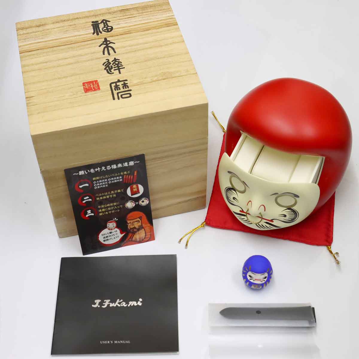 FUKAMI TOSHU Daruma Tourbillon Hand Winding Mens Watch