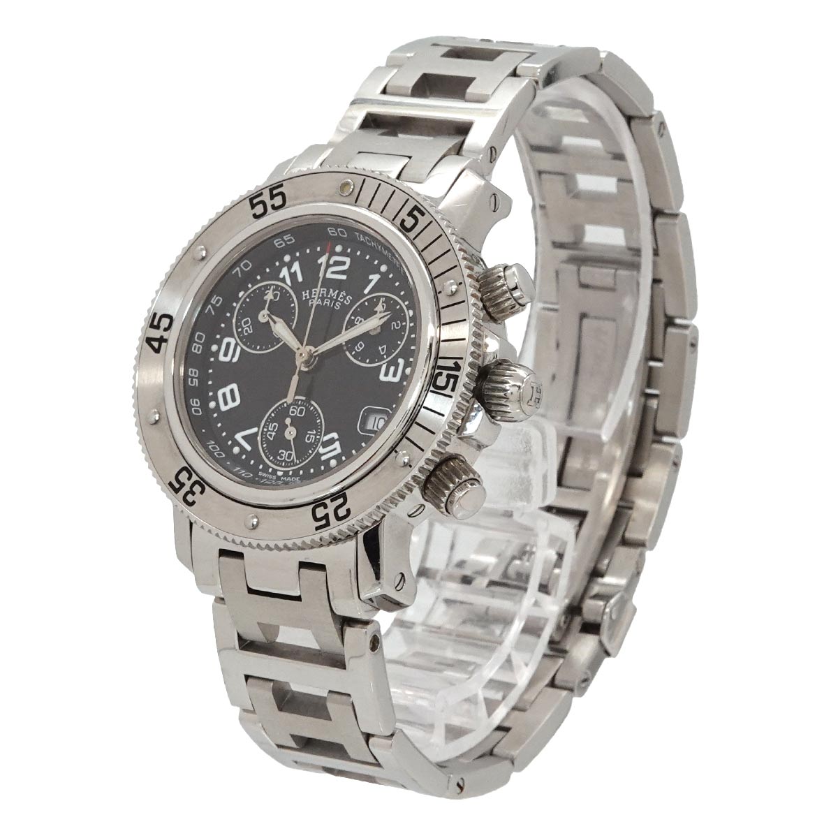 Clipper diver Chronograph CL2 310 Date Black Dial Ladies