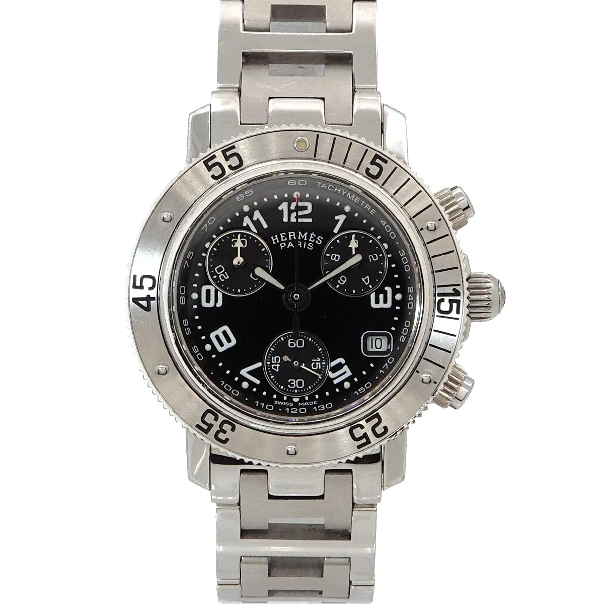 Clipper diver Chronograph CL2 310 Date Black Dial Ladies