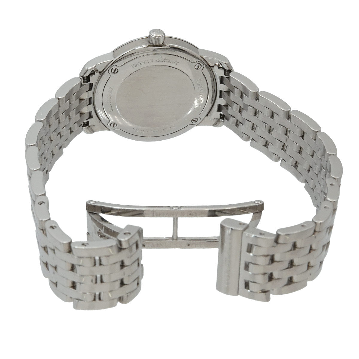 Mark Round Quartz Silver Dial Ladies Wrist Watch