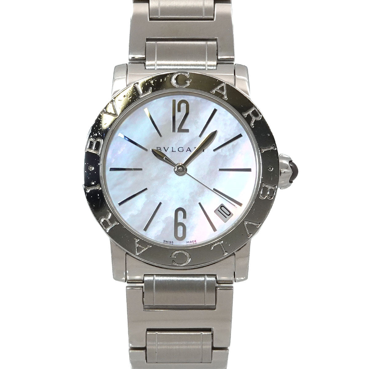 BVLGARIBVLGARI BBL33S Automatic Date White Shell Dial Boys