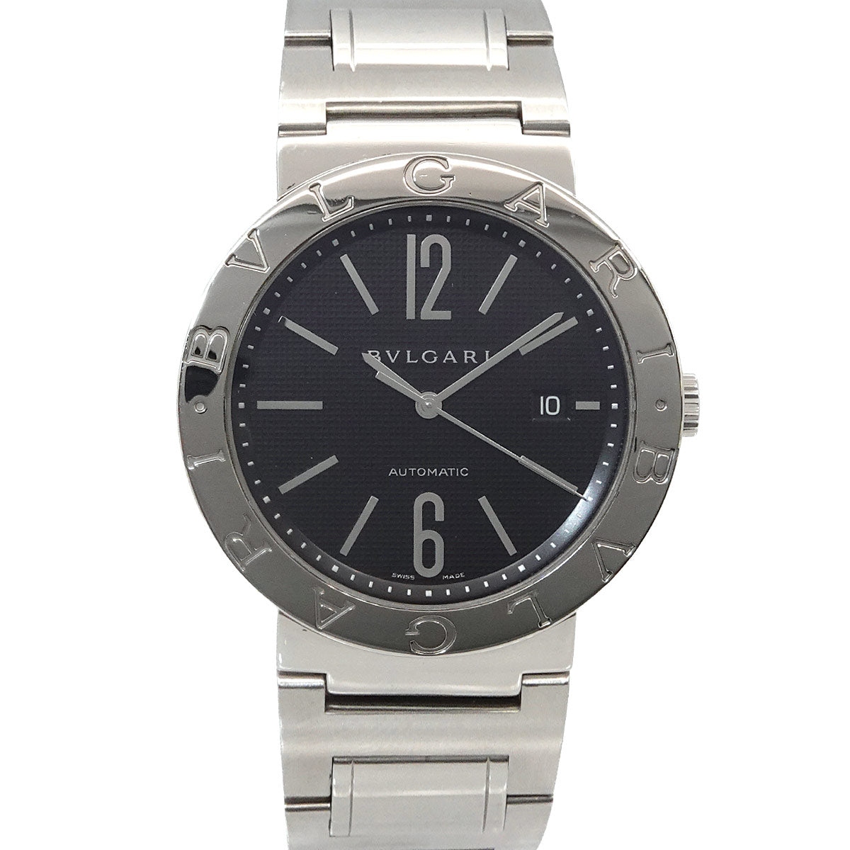 BVLGARIBVLGARI BB42SSAUTO Automatic Black Dial Mens