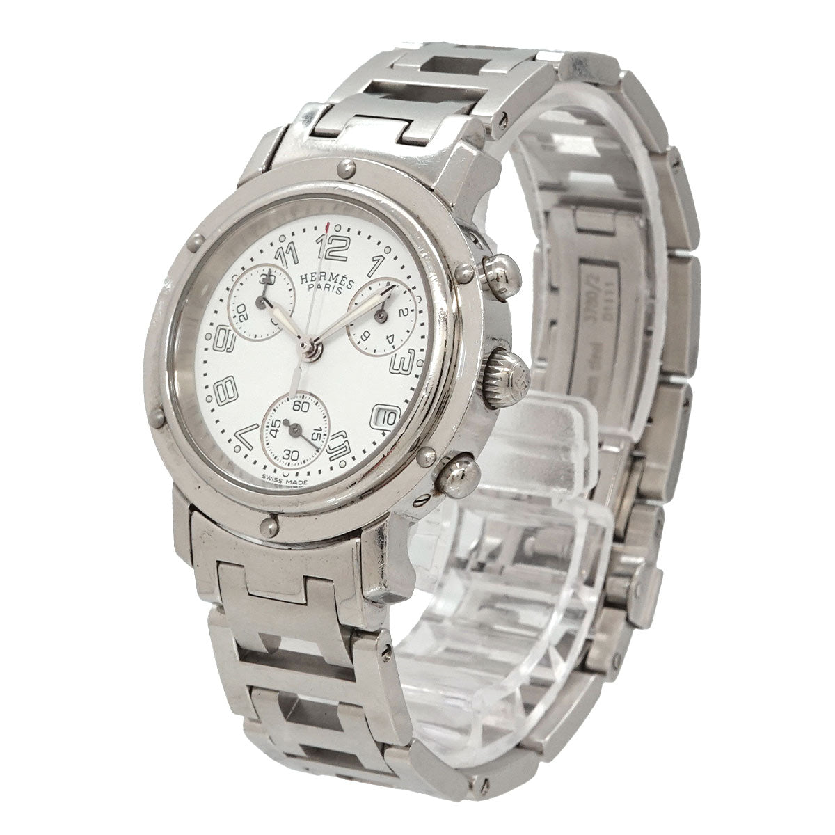 Clipper Chronograph CL1 310 Date White Dial Ladies