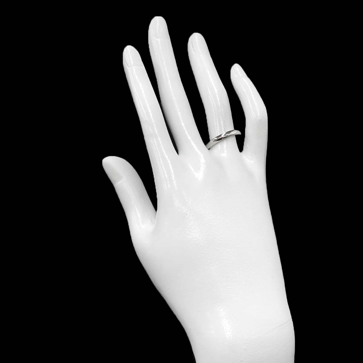 Stacking Band Ring Pt Size6.25-6.5(US)