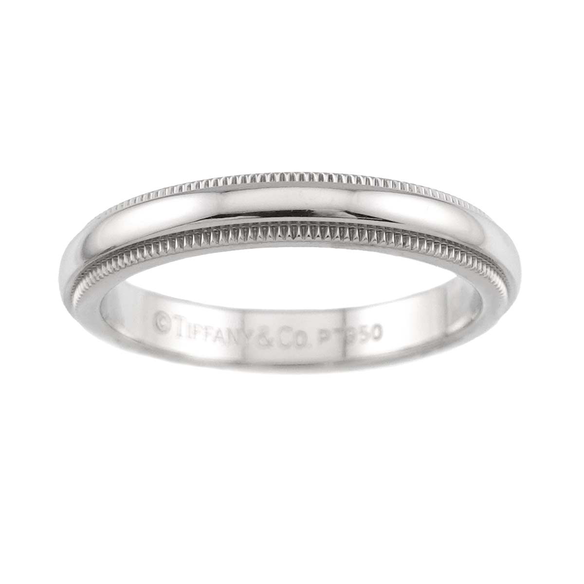 Milgrain Band Ring Pt Platinum Size5.25-5.5(US)