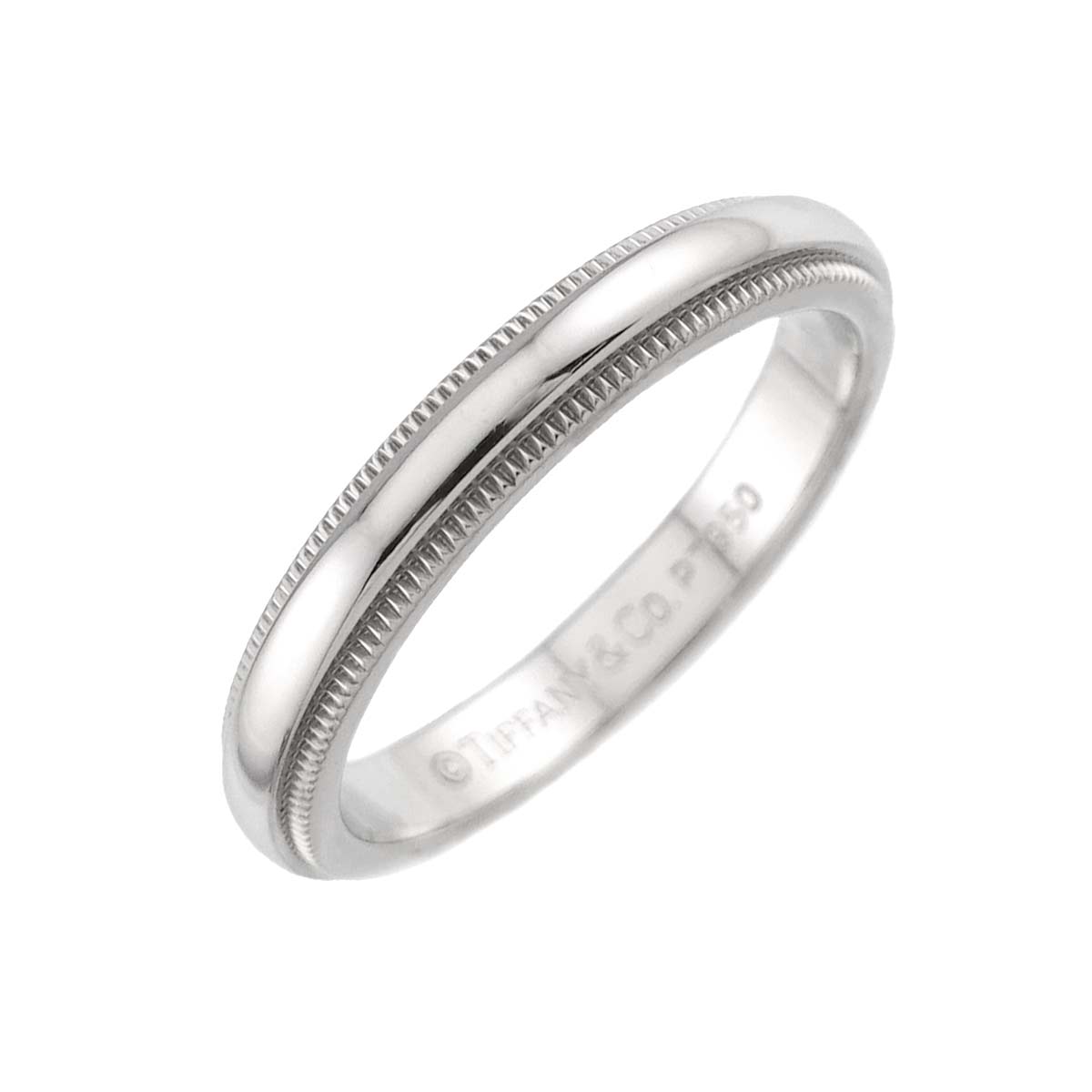 Milgrain Band Ring Pt Platinum Size5.25-5.5(US)