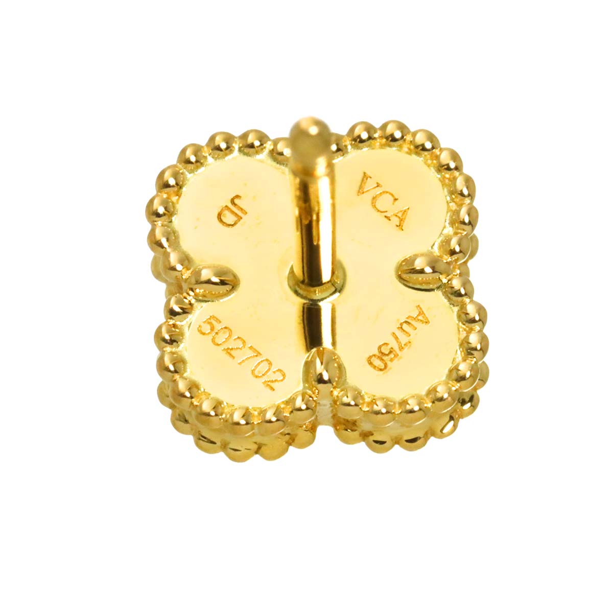 Alhambra MOP Earrings Pierced 18K YG 750