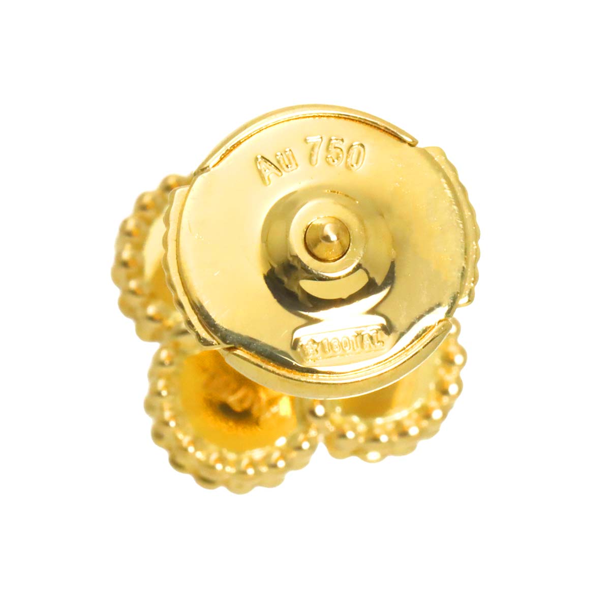 Alhambra MOP Earrings Pierced 18K YG 750