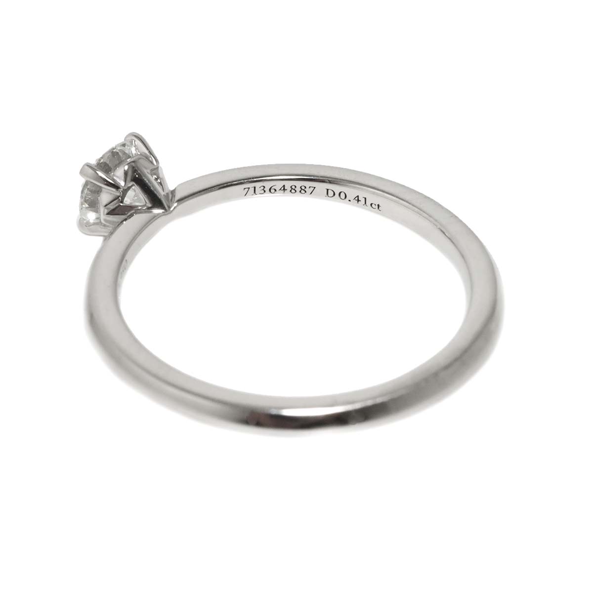 True Diamond 0.41ct Ring Pt Size5.75-6(US)