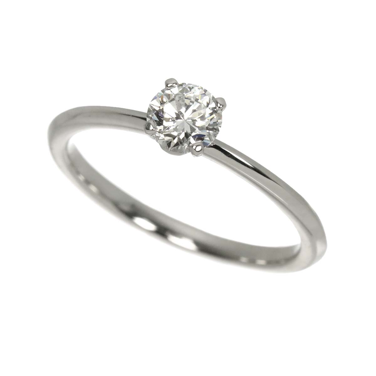 True Diamond 0.41ct Ring Pt Size5.75-6(US)