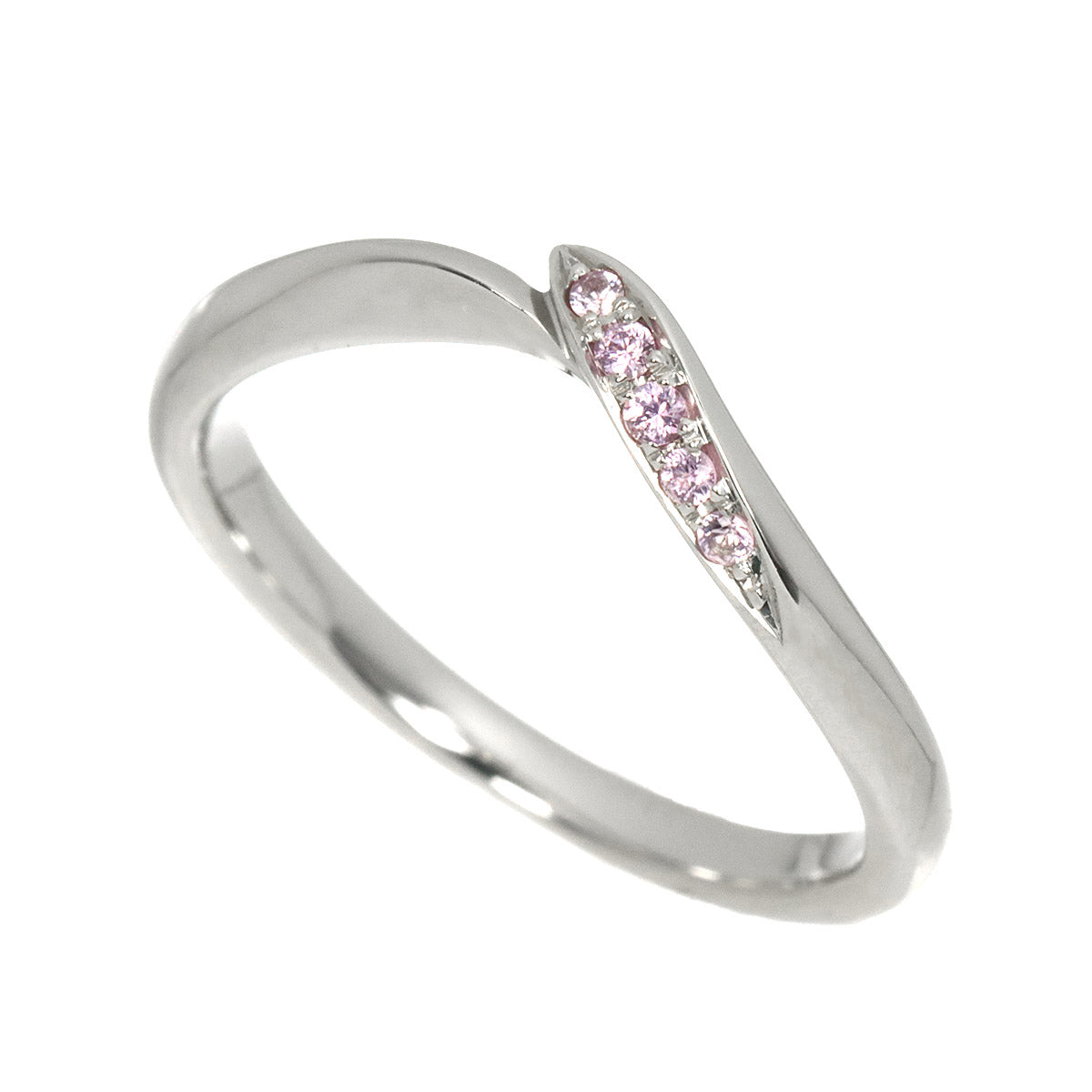 Sapphire Ring Platinum Size6(US)