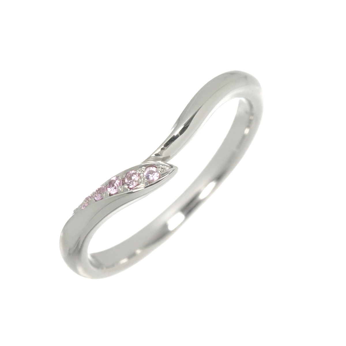 Sapphire Ring Platinum Size6(US)