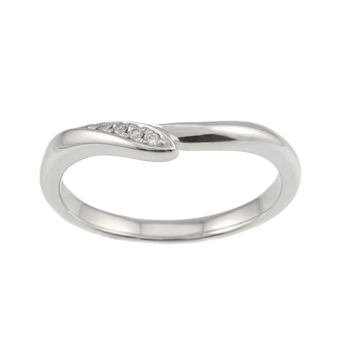 Diamond Ring Platinum Size4.5(US)