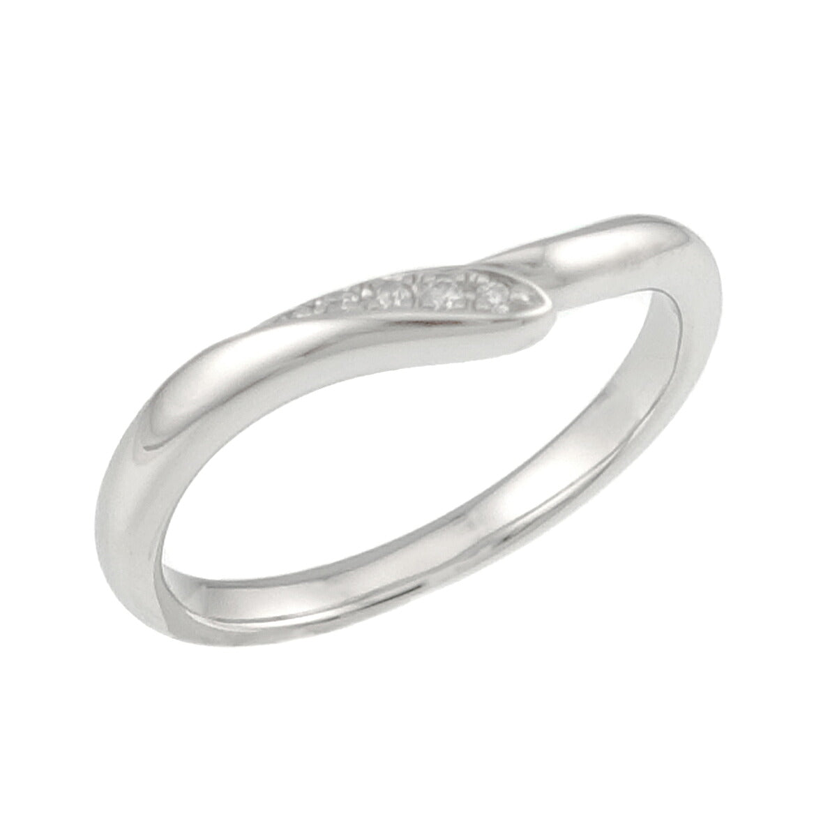 Diamond Ring Platinum Size4.5(US)