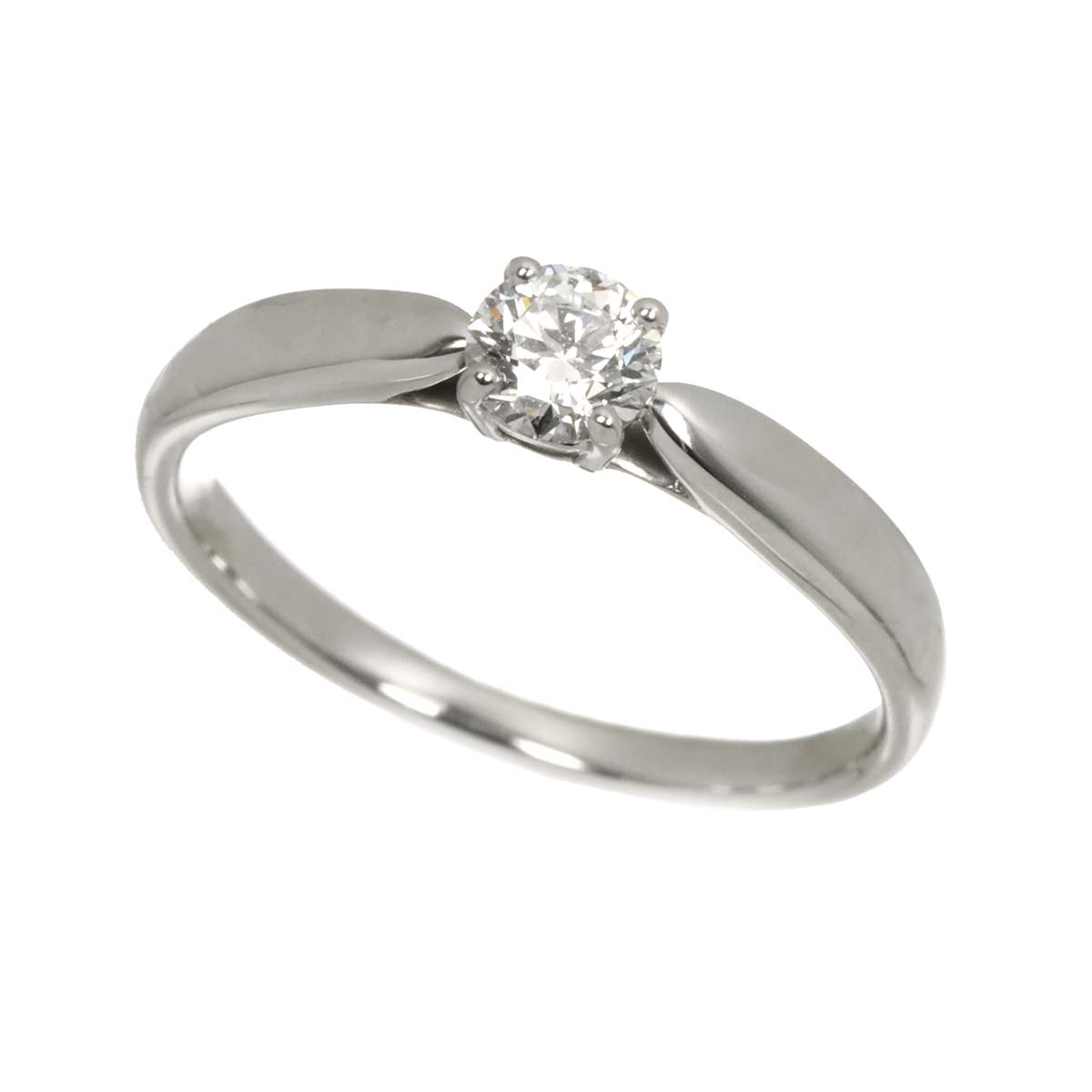 Harmony Ring Diamond 0.32ct Pt Platinum size6(US)
