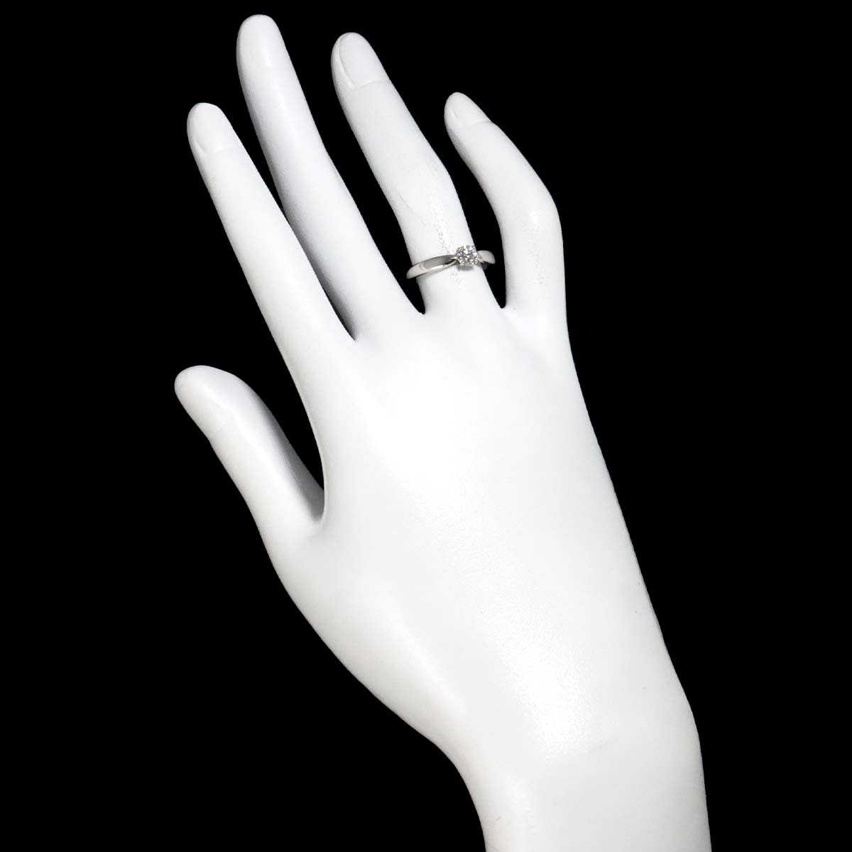 Harmony Ring Diamond 0.32ct Pt Platinum size6(US)