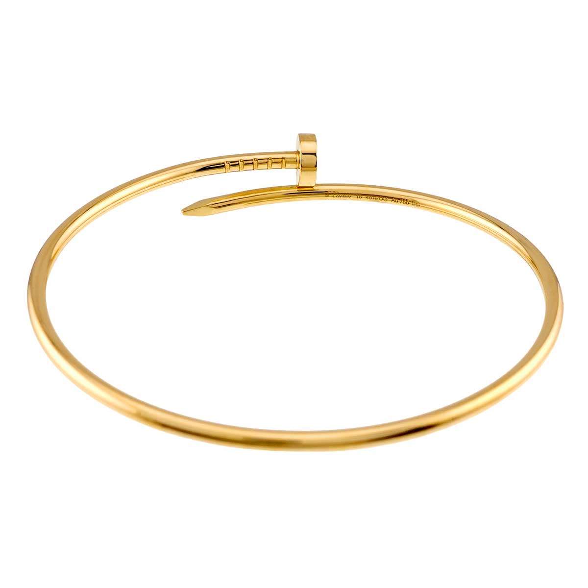 Juste Un Clou SM Bracelet 18K Yellow Gold 750 size18