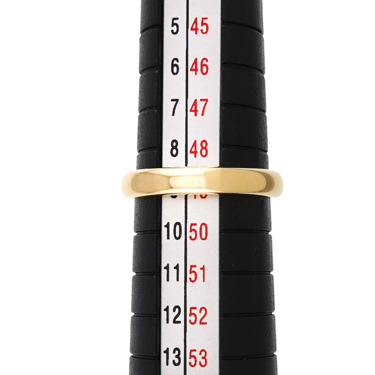 Forever Band Ring 18K Yellow Gold 750 Size4.5-4.75(US)
