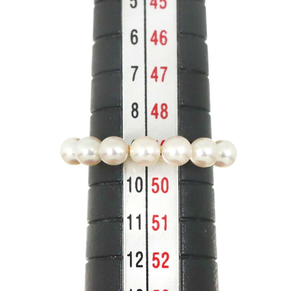 Baby Pearl 3.7-3.5mm Ring 18K YG 750 Size4.75-5(US)