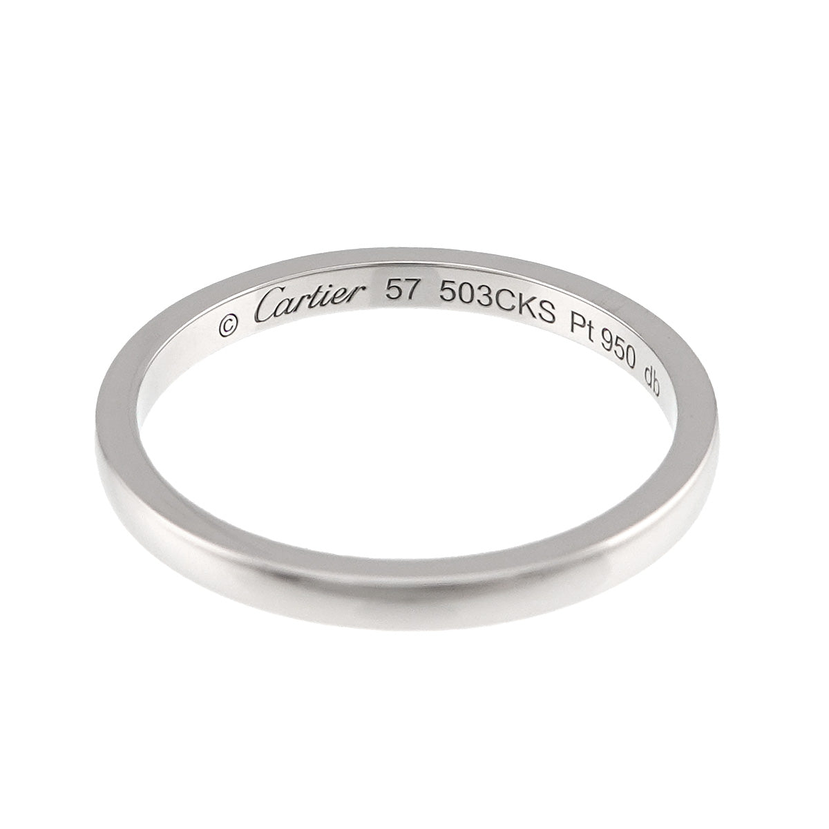 Ballerine Ring Pt Platinum size57 7.75-8(US)