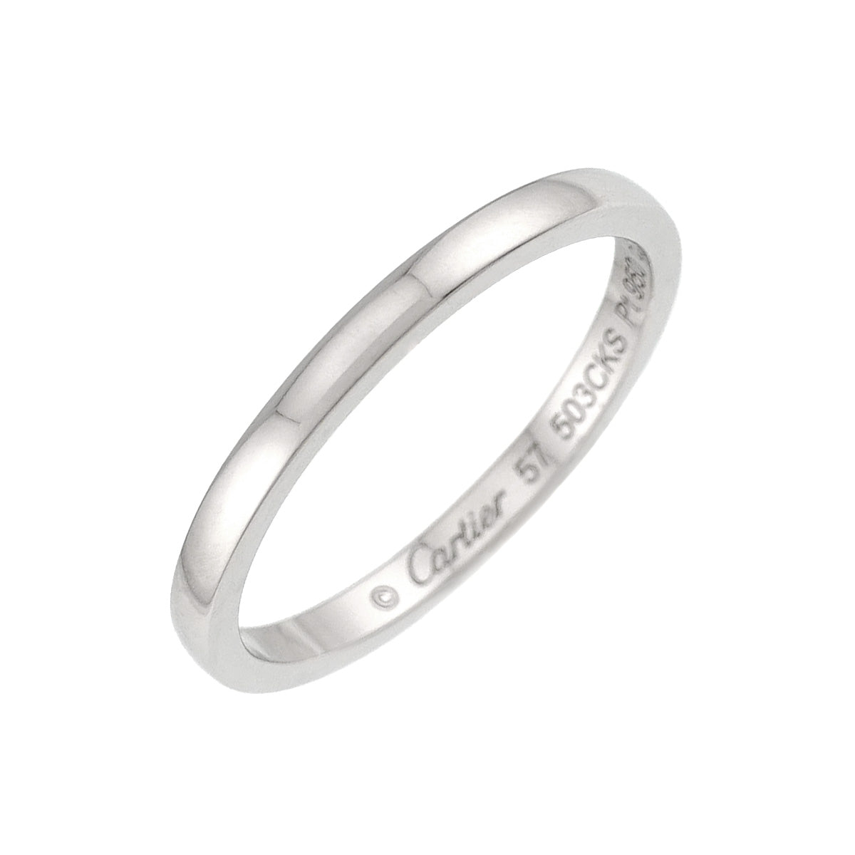 Ballerine Ring Pt Platinum size57 7.75-8(US)