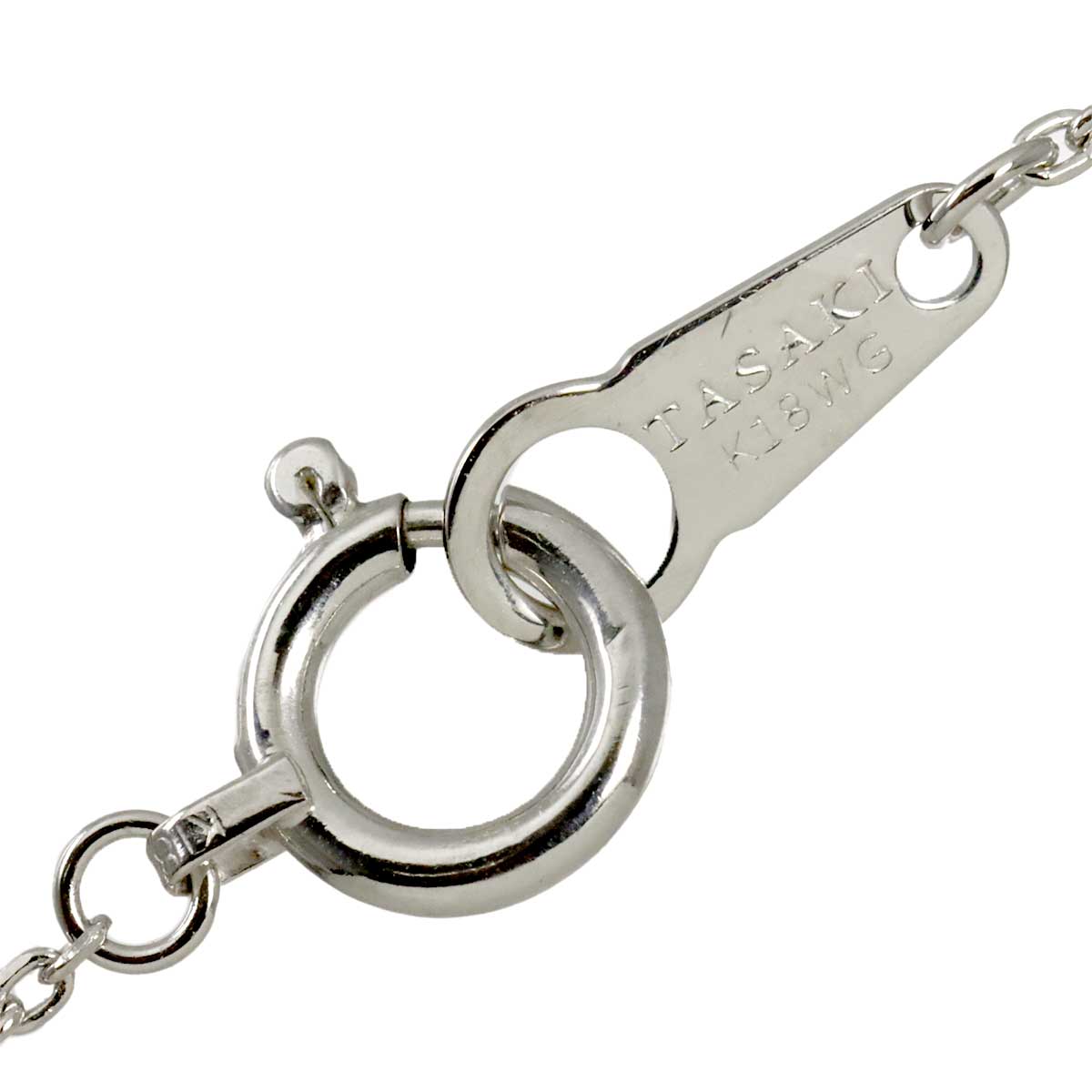 Akoya Pearl 7.8mm Necklace 18K WG 750