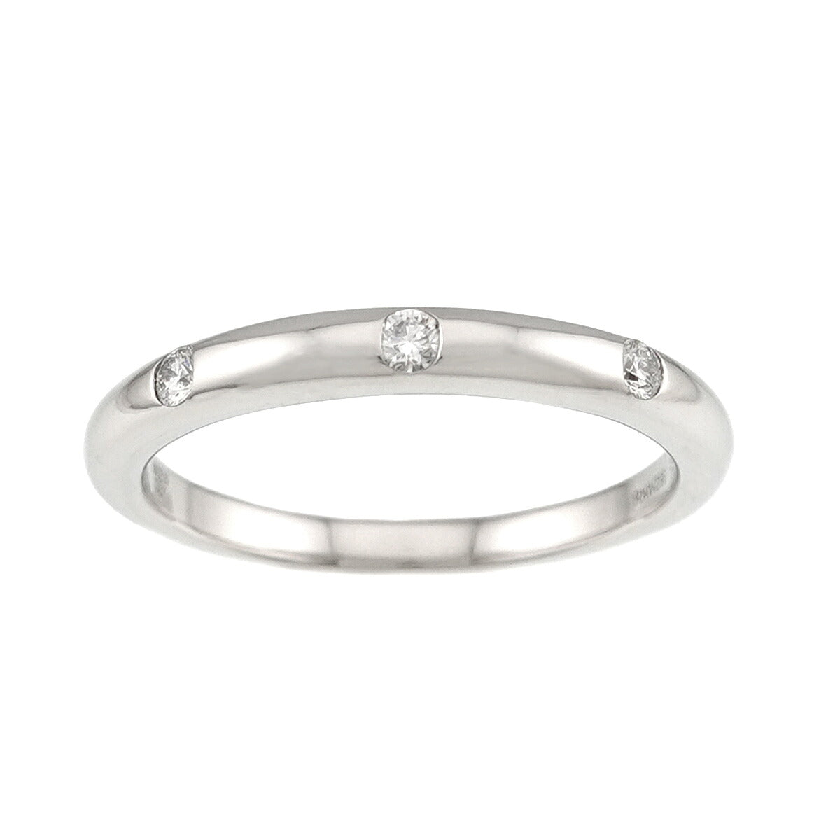 Fedi Diamond 3P Ring Platinum Size3.75(US)