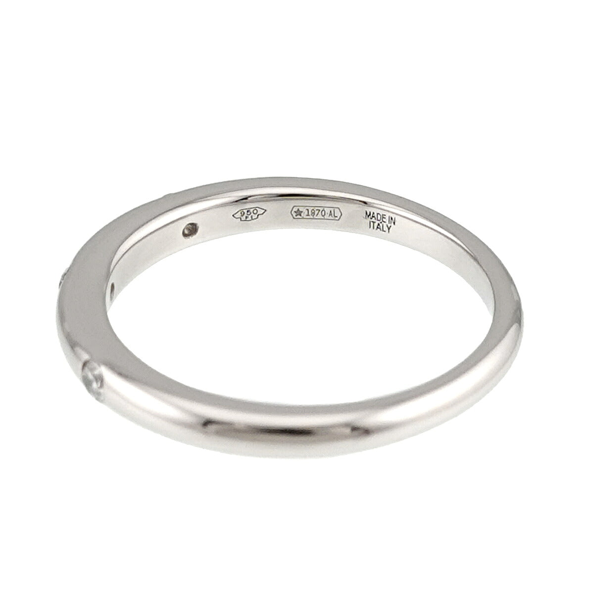 Fedi Diamond 3P Ring Platinum Size3.75(US)