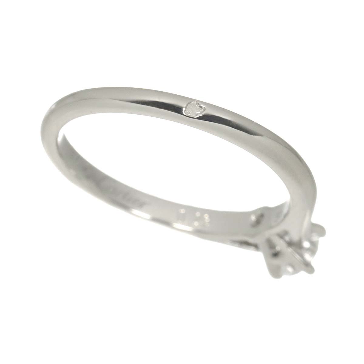 Diamond 0.23ct D/VVS1/EX Ring Platinum size51 5.5-5.75(US)