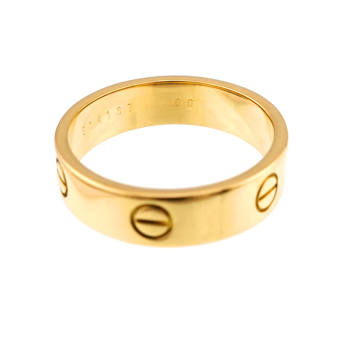 Love Ring 18K Yellow Gold 750 size66 11-11.25(US)