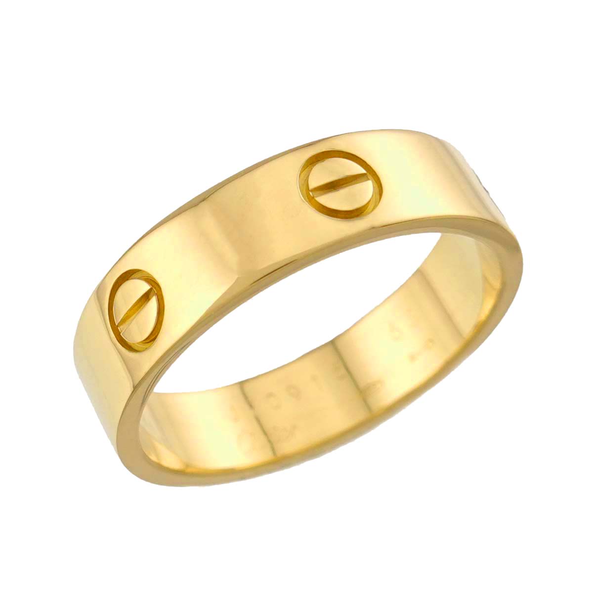 Love Ring 18K Yellow Gold 750 size65 10.75-11(US)