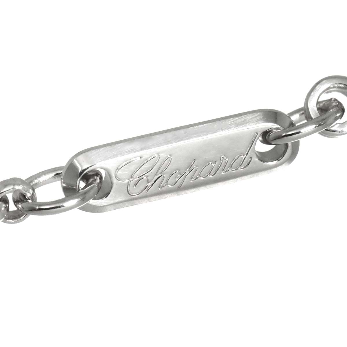 Happy Diamond Necklace 18K White Gold 750