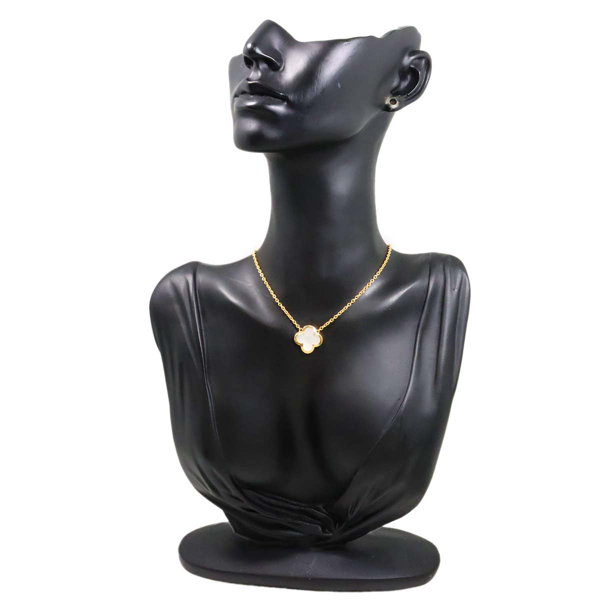 Pure Alhambra MOP Necklace 18K YG 750