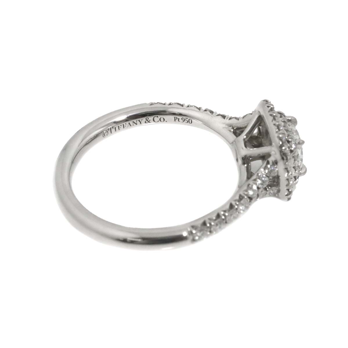 Diamond 0.31ct H/VS1/3EX Ring Platinum Size4-4.5(US)
