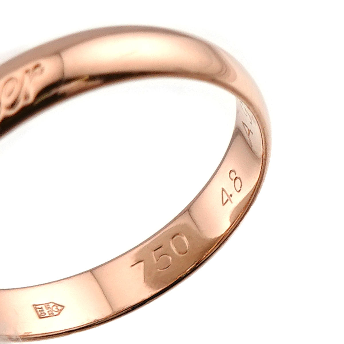 Trinity Ring MM 18K YG WG PG 750 Size48 4.5(US)