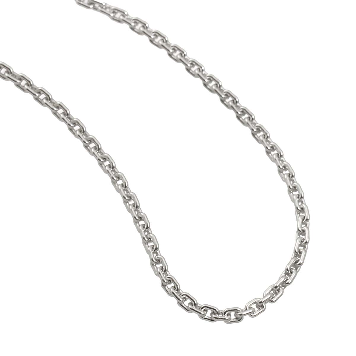Chain Necklace 18K White Gold 750