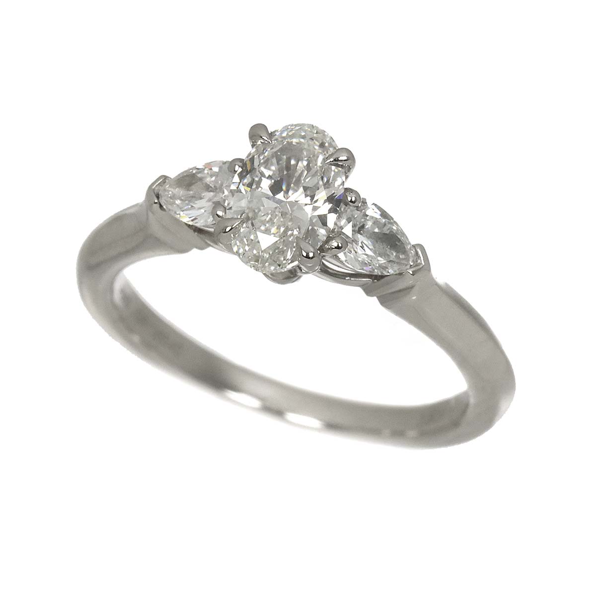Diamond 0.50ct H/VVS1 Ring Pt Platinum Size4-4.5(US)